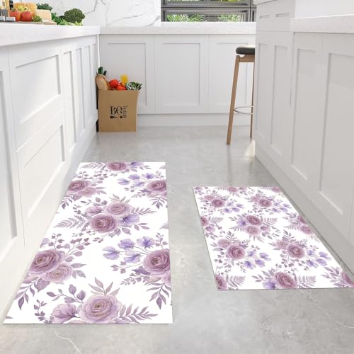 Tapis de cuisine devant évier anti-glisse lavable 40x120cm - 5