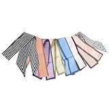 Photo Gallery vctitil 10 sciarpe di seta stampate retrò semplici sciarpe cravatta femminile scialle stampa a righe colloca accessori per abbigliamento piccola sciarpa lunga (multi), multi, taglia unica Photo Gallery vctitil 10 sciarpe di seta stampate retrò semplici sciarpe cravatta femminile scialle stampa a righe colloca accessori per abbigliamento piccola sciarpa lunga (multi), multi, taglia unica