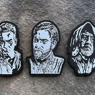 PatchOps Original Art OBI Glow in The Dark Progression 3 Pack PVC Tactical Morale Patches