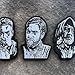 PatchOps Original Art OBI Glow in The Dark Progression 3 Pack PVC Tactical Morale Patches