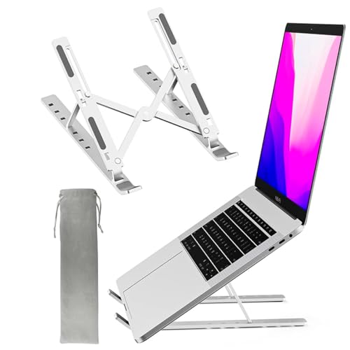 Capa de Notebook de Neoprene 15,6 Polegadas + Suporte Para Notebook de Alumínio Ultra Resistente - L