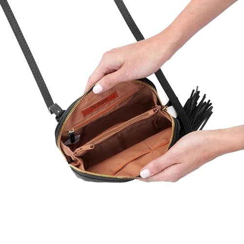 Image of HOBO Nash Compact Crossbody Leather Bag for Women