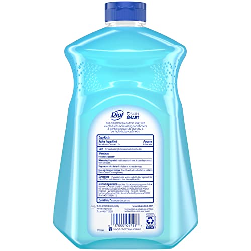 Image of Dial Complete Antibacterial Liquid Hand Soap Refill, Spring Water, 52 fl oz (3 count) (Pack of 2)