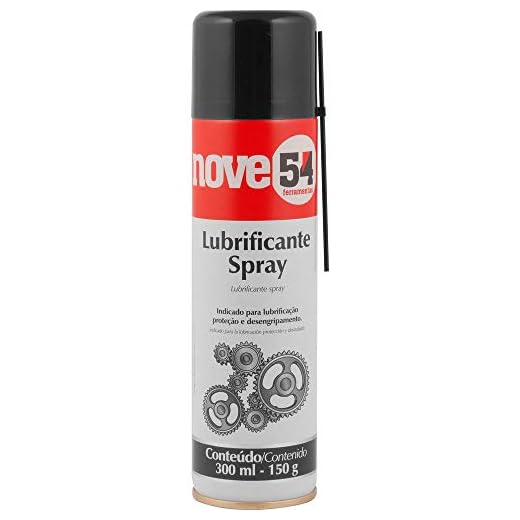Lubrificante Em Spray 300 Ml/150 G Nove54 Nove 54