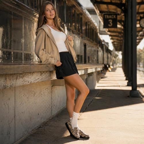 Image of Loafers for Women, Classic Penny Slip On Flat Dress Shoes