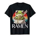 Photo Gallery rana mangiare ramen noodles estetica giapponese anime maglietta Photo Gallery rana mangiare ramen noodles estetica giapponese anime maglietta