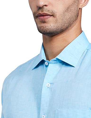 Image of Van Heusen Men's Checkered Regular Fit Formal Shirt