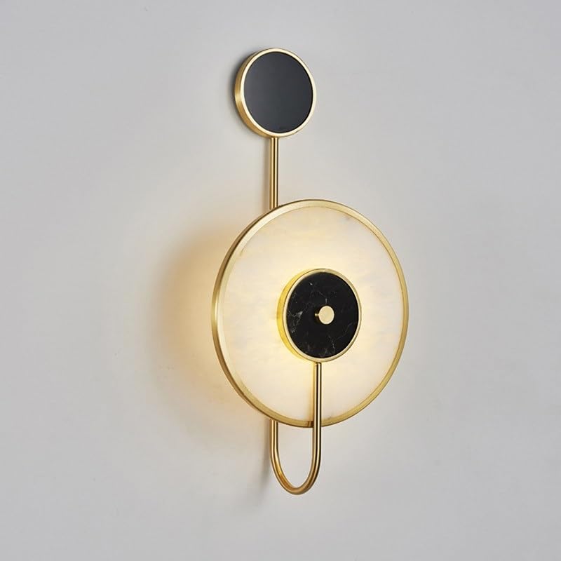 Applique da parete Lampada da parete moderna for hotel in marmo naturale per corridoio