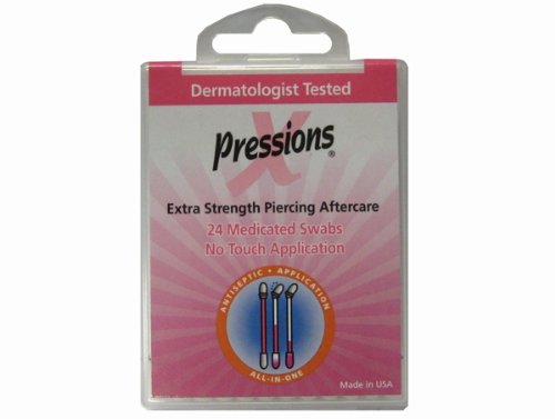 X-PRESSION SWAB PIERCING AFTERCARE For Internal And External Piercings