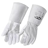 TOPDC Premium Goatskin Leather Welding Gloves