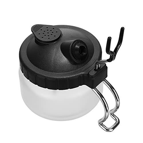 DOITOOL Air Brush Cleaning Pot Cleaning Tools for Air Brush Spray Pen Metal Pen Holder Waste Collector