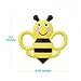 sweetbee Buzzy Bee Teether, Multi-Textured, Soft & Soothing, Easy to Hold (BPA Free, Freezer & Dishwasher Safe)