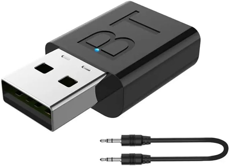 USB Wireless Bluetooth AUX Music Audio Stereo Receiver Adapter Dongle For Speakers Car Stereo Home Cinema Speaker Headphone Hi-Fi Dock