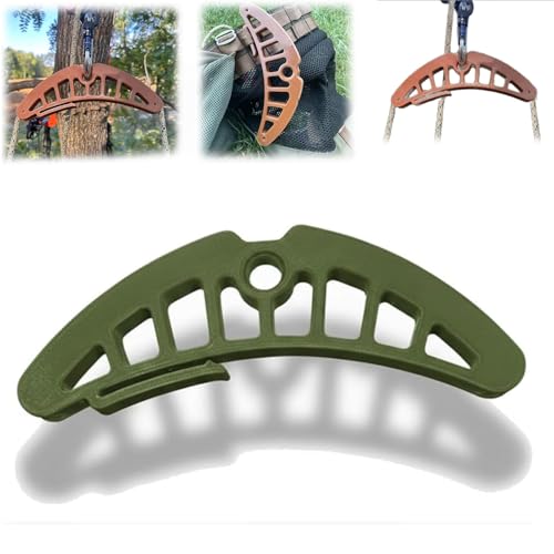 JTYRW Saddle Bridge Spreader for Hunting, Ergonomic Saddle Hunting Hip Pinch Eliminator 3oz Lightweight Design Fits for All-Day Tree Saddle Comfort (Green)