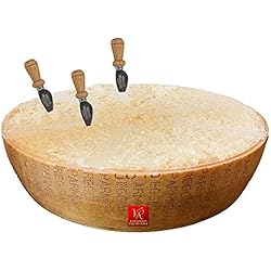 Media forma Parmigiano Reggiano DOP ´´Vacche Rosse´´ 24 meses kg. 19 + 3 cuchillos