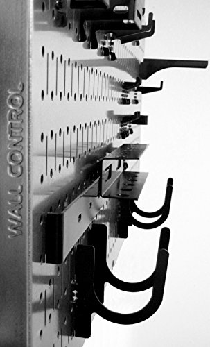 Wall Control Pegboard Value Pack - (3) Pack of Wall Control 16-Inch Tall x 32-Inch Wide Horizontal Steel Wallboards for Home & Garage Tool Storage Organization (Metallic Galvanized Pegboard)