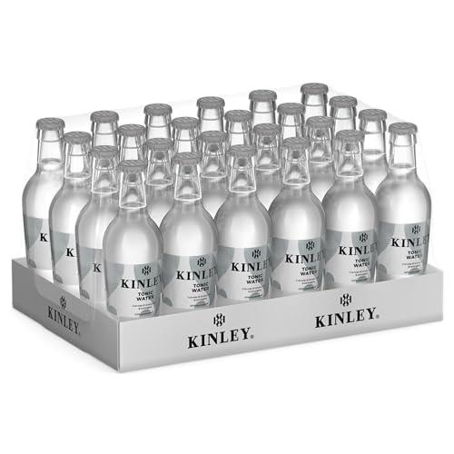 Kinley, 24 Bottiglie in Vetro da 200 ml, Acqua...