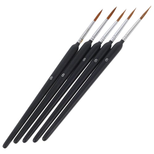 YARNOW Lot de 5 Stylos Pollinisateurs Manuels pour Jardin Extérieur Brosses de Pollinisation Précises pour Fruits Légumes et Plantes Succulentes Outil Léger et Portable pour Jardinage