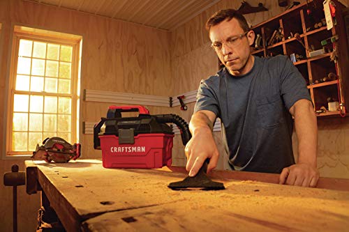 CRAFTSMAN CMCV002B 20V Max 2 gallon Wet Dry Vac (Tool Only) - Amazon Vine - image 9