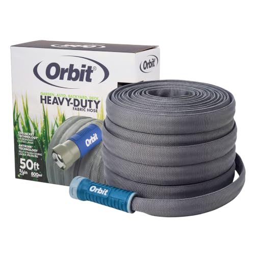 Orbit 33185 ExoJacket Heavy Duty Fabric Garden Hose...