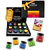 Hallingers Genuss Manufaktur Tee Geschenk-Set - 12 Sorten premium loser Tee Probierset in edler Geschenkbox mit Rezept-Booklet "Selection", Geschenkidee f&uuml;r Frauen M&auml;nner