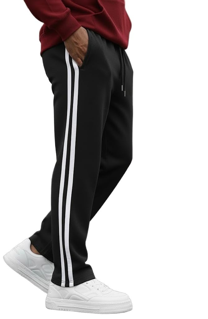 dockstreet Track Pant for Men || Baggy Fit || Track Pants || Full Elastic Jogger Track Pant || 100% Cotton-picture-39