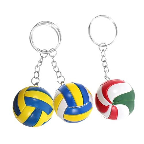 Porte-clés Volley-ball Lot de Pendentifs Sportifs Compacts pour Sacs et Clés