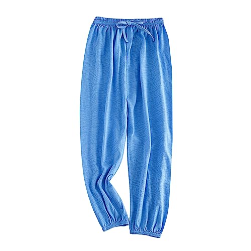Toddler Kids Girls Boys Soild Elastic Wide Leg Straight Long Pants Casual Joggers Sports Dance Teens