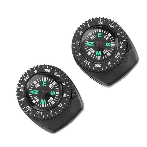 2pcs Portable Watch Band Slip Slide Navigation Wrist Camping Hiking Boating4