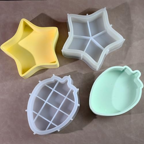 Moule en silicone boîte à bijoux support rangement résine époxy