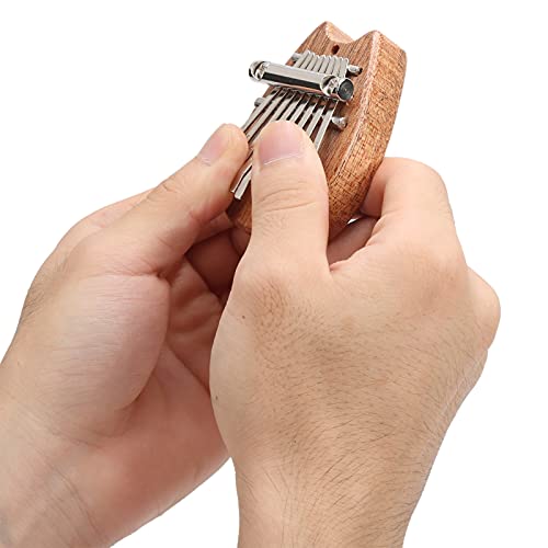 FASJ Mini Kalimba, Piano à Pouce 8 Tons Portable en Bois Fort Petit pour Les Cadeaux de Jouets pour Les Instruments de… - Les Beatles, Paul McCartney, John Lennon, RIngo Starr, George Harrison FASJ Mini Kalimba, Piano à Pouce 8 Tons Portable en Bois Fort Petit pour Les Cadeaux de Jouets pour Les Instruments de… – Image 8