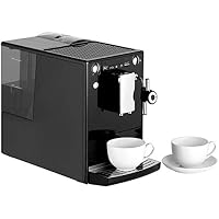 Melitta Solo & Perfect Milk – Kaffeevollautomat mit Milchsystem, Cappuccino Maschine für z. B. Kaffee oder Cappuccino, silber – Ansicht 3
