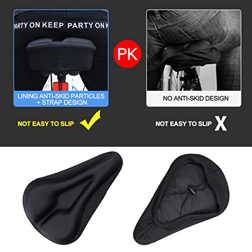 ABOOFAN Assento da Bicicleta Respirável Projeto À Prova de Choque Da Bicicleta Sela Da Bicicleta Ace