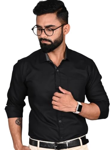 Image of Pinkmint Cotton Soild Combo Men Shirt Formmal Wear Office Wear Regular Fit Shirt