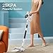 NEQUARE Cordless Vacuum Cleaner, Stick Vacuum Cleaner with 280W 25Kpa Powerful Suction 40min Runtime, 2200mAh Battery 4 in 1 Lightweight Handheld Vacuum for Car Pet Hair Carpet Hard Floor S25