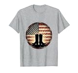 Cowboy Boots Desert Sunset Western Americana T-Shirt,...