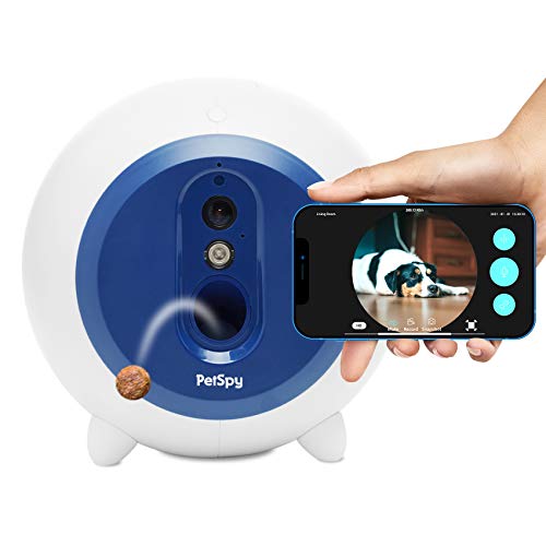 🔥 Cashback up to 70% Dog Treat Dispenser with Camera WiFi Full HD Pet Monitor 2-Way Audio Night Vision Mobile App Control Remote Treat Tossing for Dogs and Cats