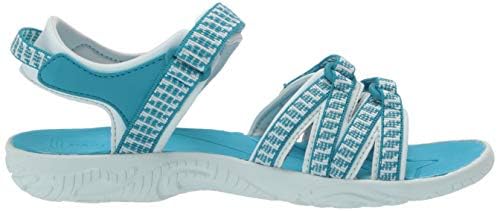 Teva K Tirra Sandal, Falls Algiers Blue, 11 US Unisex Little Kid | Image 5