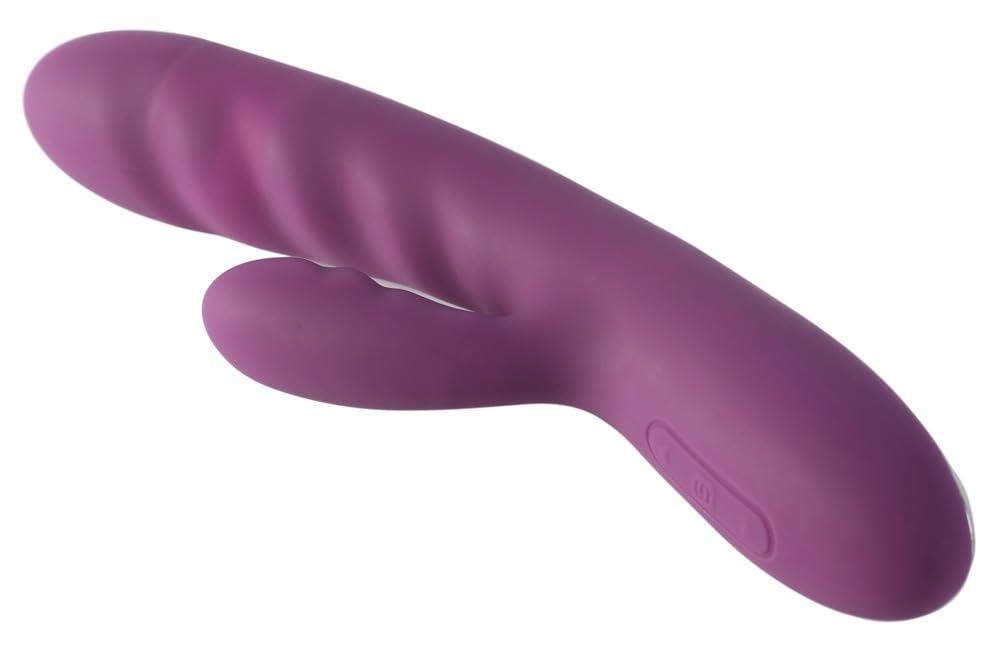 SVAKOM - Avery Vibratore Rabbit a Spinta - Rosa Fragola