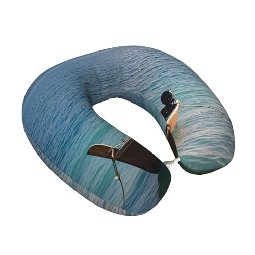 Almohada para Cuello U de Espuma Viscoelástica miniatura 6