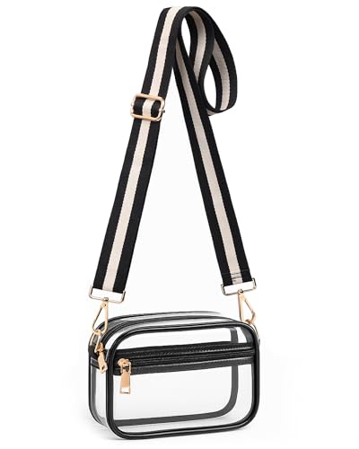 BS-VOG Clear Crossbody Bag Stadium Approved, Clear...