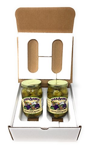 Jake & Amos Dill Brussel Sprouts / 2 - 16 Oz. Jars