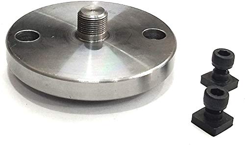 Buyohlic 65 mm Back Plate for mounting 50 mm Chucks on Rotary Tables ((Size-14 x 1))