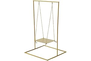 3 Feet Gold Metal Swing Cake Stand