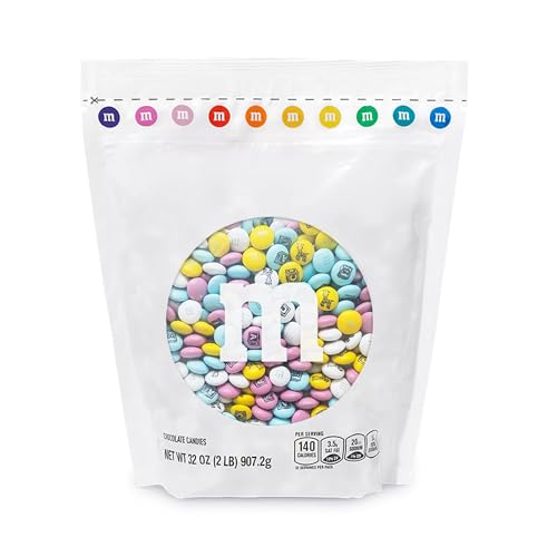 M&amp;M'S New Baby Milk Chocolate Candy, 2 lb Bulk Resealable Bag
