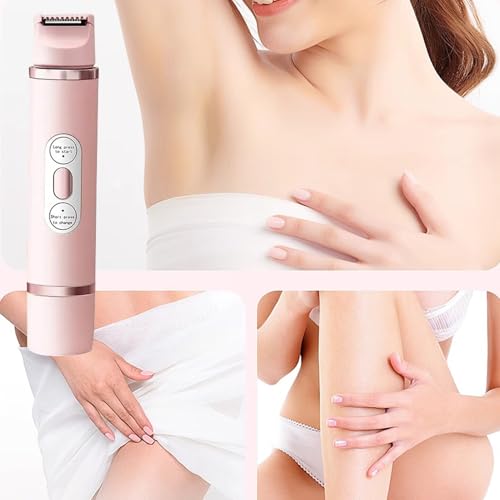 Bikini trimmer para las mujeres recargable con doble cabezal impermeable 5