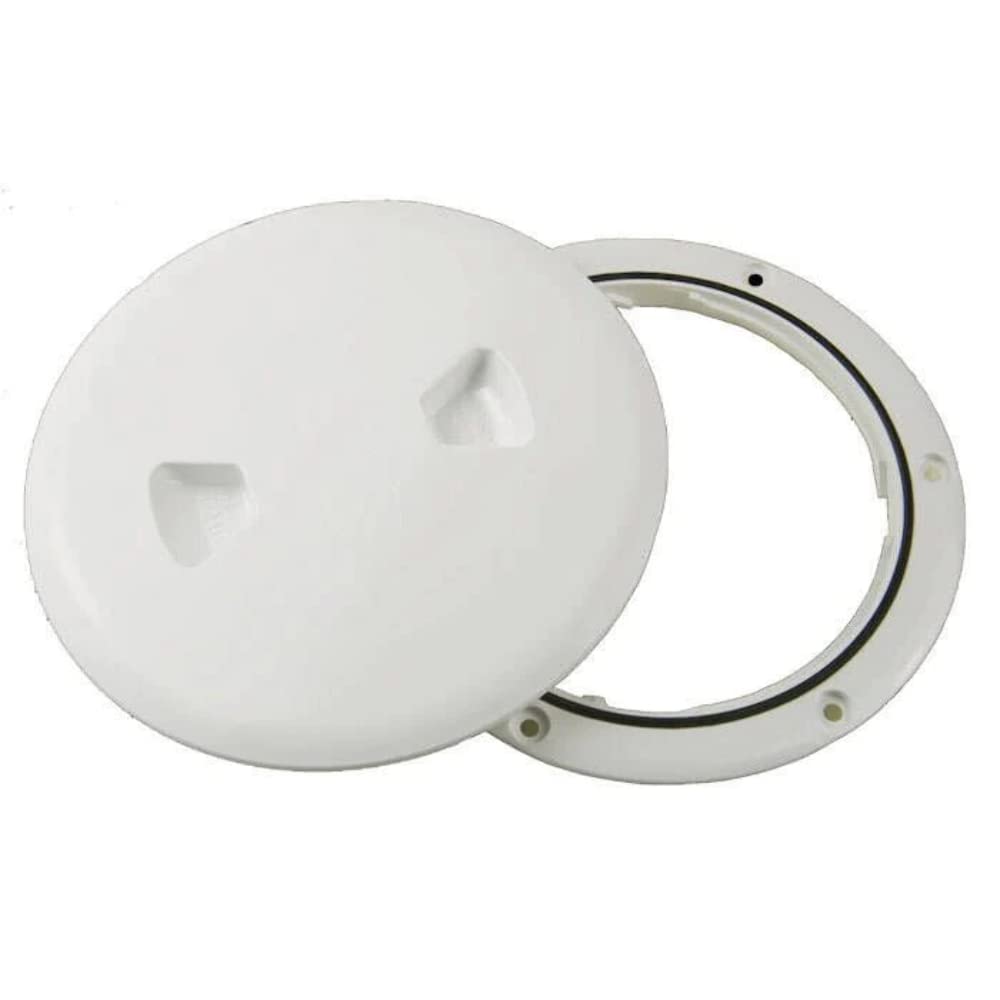 BECKDP50W Dck PLT 5 in WHT, White