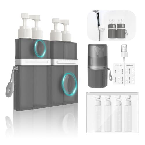 Image of YOTIME 4in1 Travel Dispenser Bottle, TSA Approved Travel Size Containers