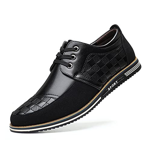 Veslesth Men's Casual Luxury Shoes Sneakers Loafers Comfort Walking Shoes Fashion Driving Shoes Leather Shoes for Male Business Work Office Dress Outdoor