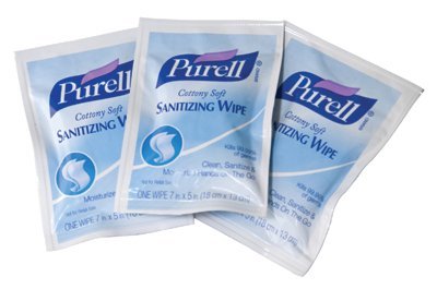 GOJO 9026-1M PURELL Cottony Soft Hand Sanitizing Wipe (Pack of 1000)